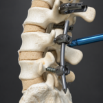Artrodesi vertebrale: perché si utilizzano viti e barre?