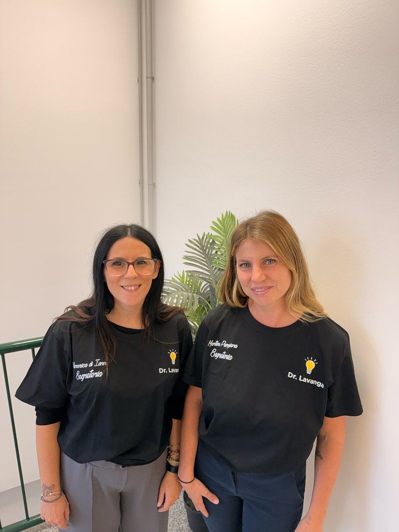 Veronica Di Ianni e Martina, segreteria e amministrazione Ortho-Next Lainate